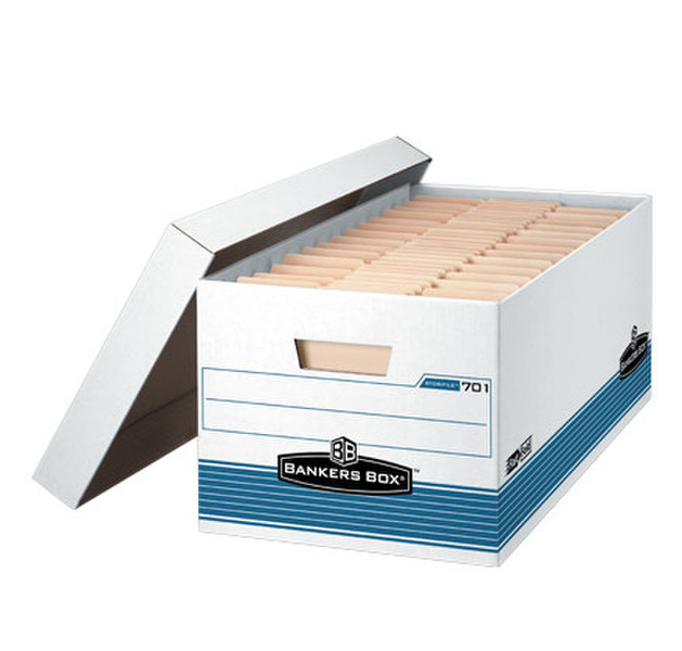 Fellowes 00701 Blue,White file storage box/organizer