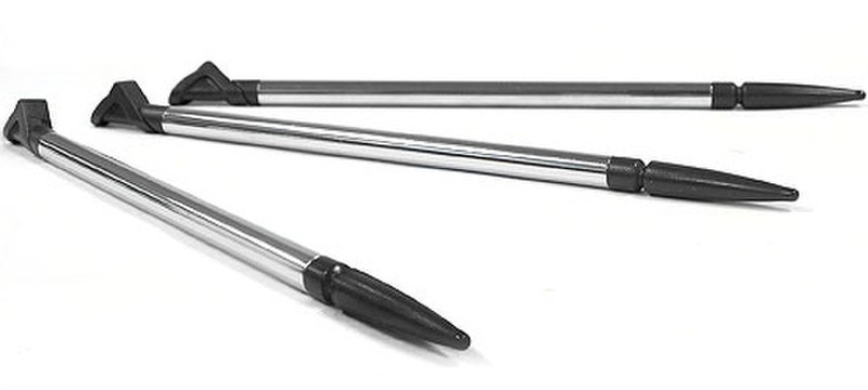 Socket Mobile Stylus, 3 Pack Black,Silver stylus pen