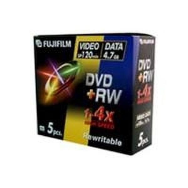 Fujifilm DVD+RW 4.7GB, 5-Pk 4.7GB 5Stück(e)