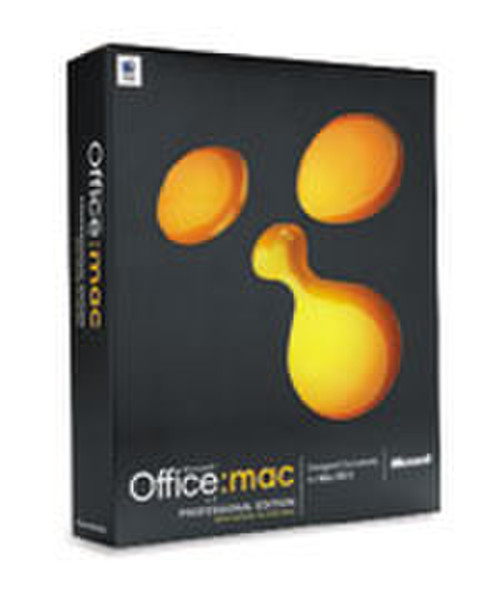 Microsoft BOX: Office Mac Pro 10.0 English CD