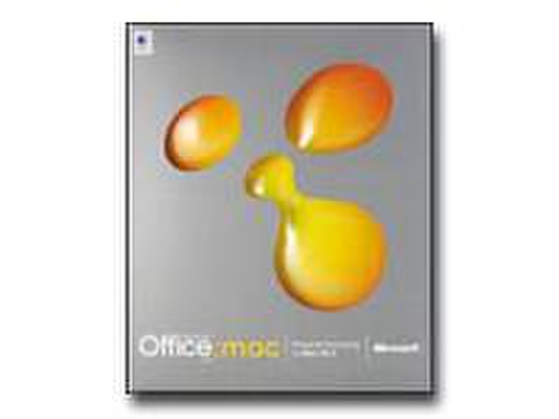 Microsoft MS Office Student Teacher v10 EN CD Mac