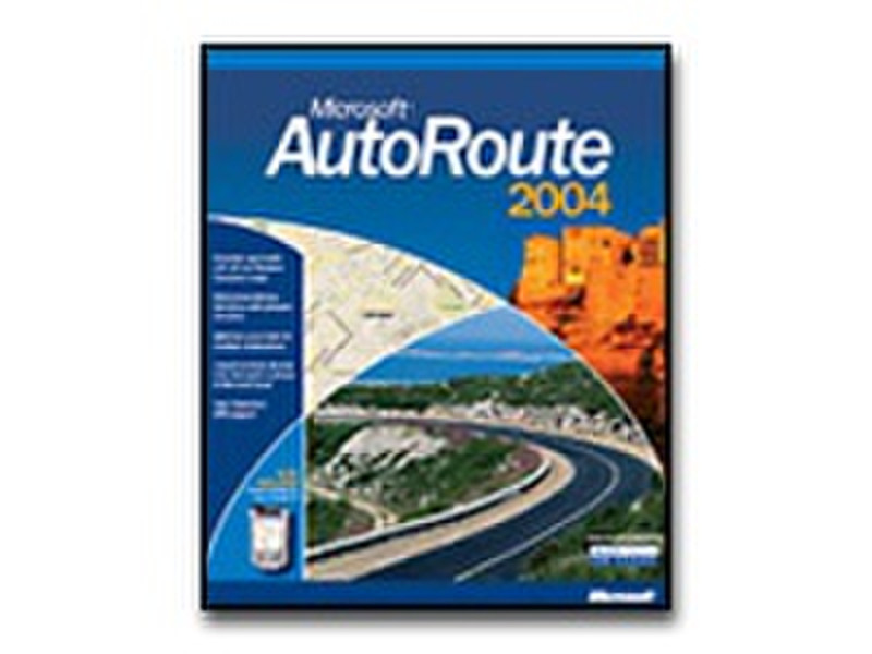 Microsoft AUTOROUTE EURO 2004