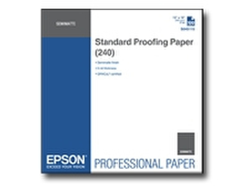 Epson Standard Proofing Paper, DIN A3+, 100 Blatt Druckerpapier