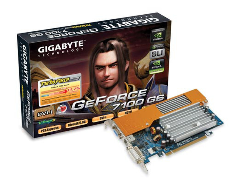 Gigabyte GV-NX71G512P8 GDDR2 видеокарта