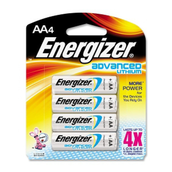 Energizer EA91BP-4 Литиевая 1.5В батарейки