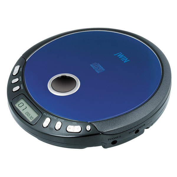 jWIN JX-CD335 Personal CD player Black,Blue
