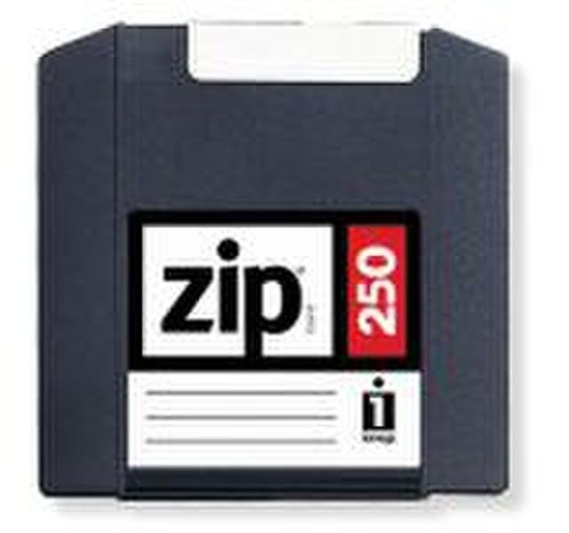 Iomega Zip® 250MB Disk 3-Pack PC/Mac® 250МБ zip-диск