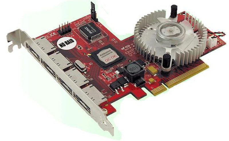 Addonics ADSA3GPX8-4EM interface cards/adapter
