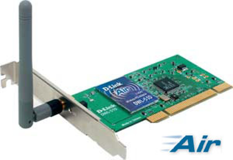 D-Link 2.4GHz Wireless LAN PCI Card 11Mbit/s Netzwerkkarte