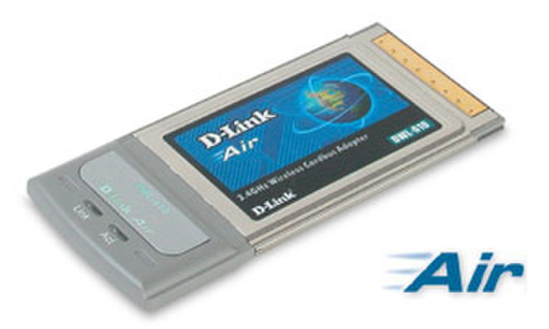 D-Link 802.11b Wireless LAN CardBus Adapter 11Mbit/s Netzwerkkarte