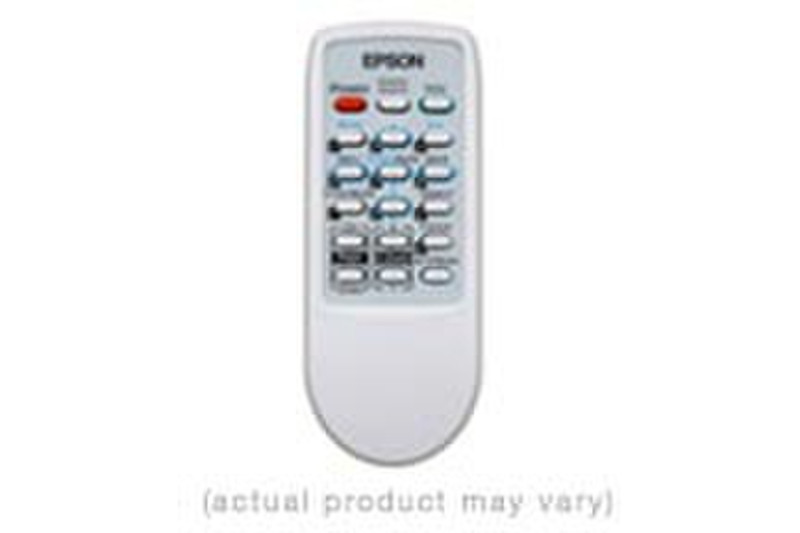 Epson 1456639 Инфракрасный беспроводной push buttons Белый пульт дистанционного управления