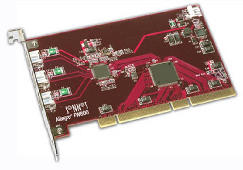 Sonnet Allegro FWire 800Mbps Mac+PC Schnittstellenkarte/Adapter