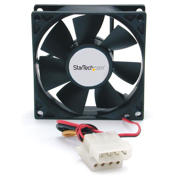 StarTech.com 80mm Gehäuselüfter - Lüfter für PC Gehäuse mit LP4 Molex Stecker