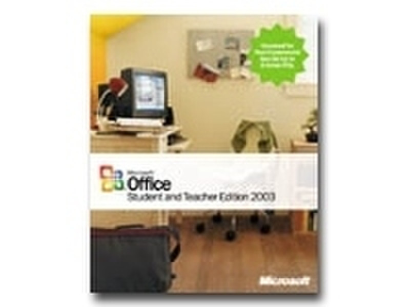 Microsoft Office Student & Teacher 2003, EN, Win32 1Benutzer Englisch