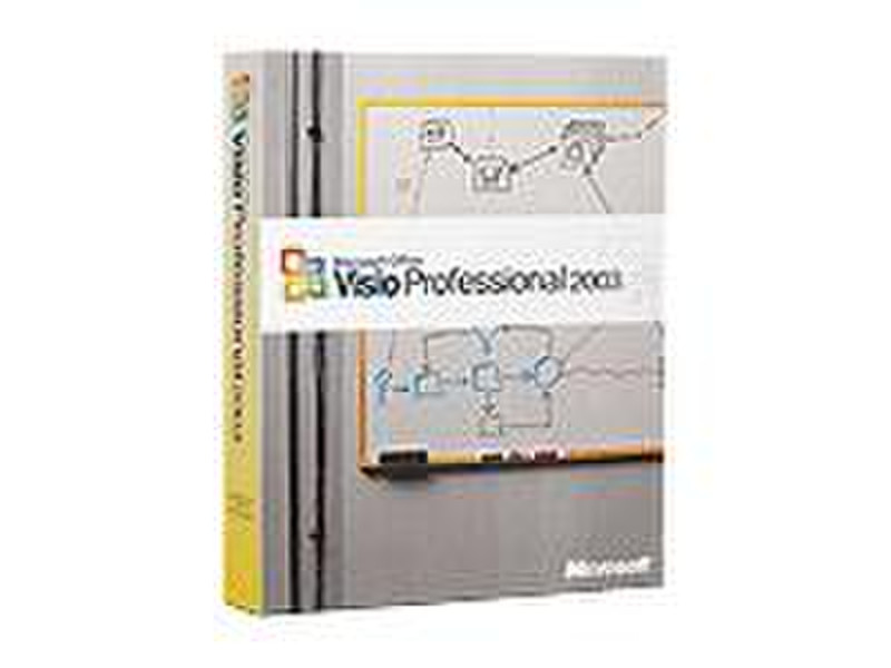 Microsoft MS Visio Pro 2003 EN CD W32