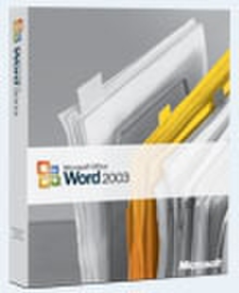 Microsoft Word 2003, Win32, NL, CD