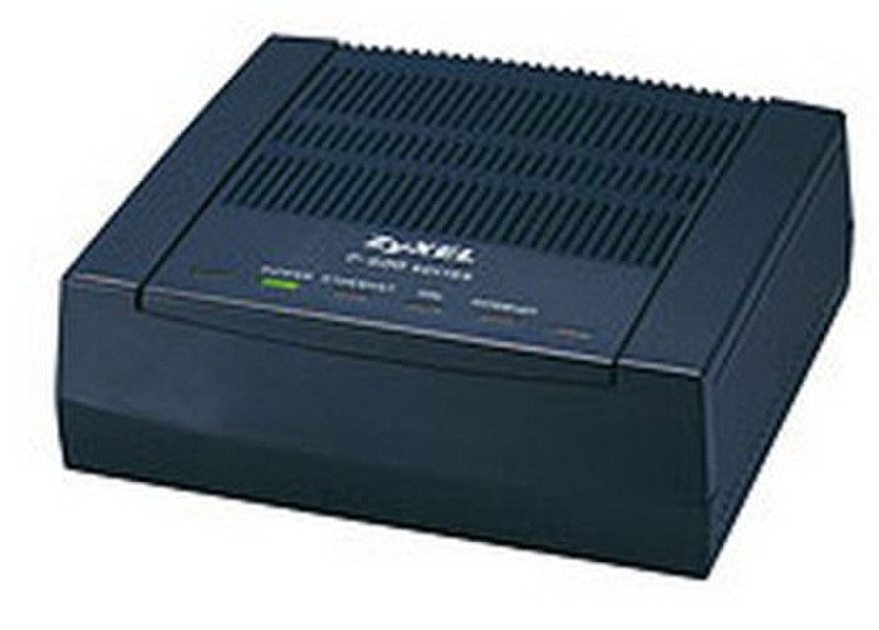 ZyXEL Prestige 660R-I Eingebauter Ethernet-Anschluss ADSL Schwarz Kabelrouter