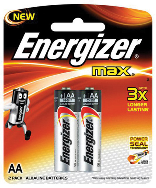 Energizer E91BP2 Щелочной 1.5В батарейки