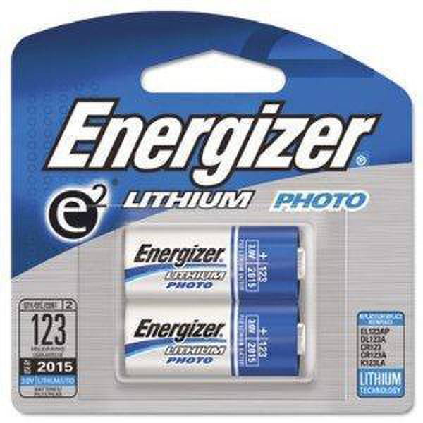 Energizer EL123APB2 Lithium 3V non-rechargeable battery