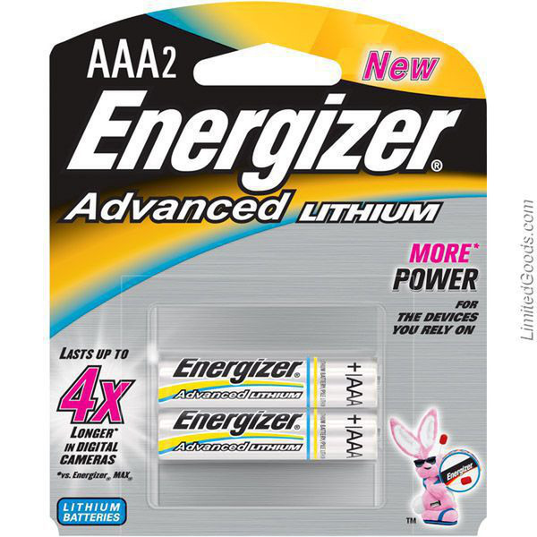 Energizer EA92BP-2 Литиевая 1.5В батарейки