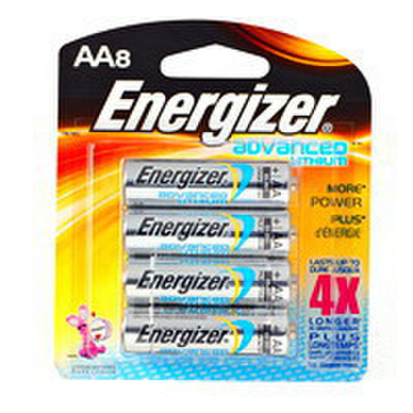 Energizer EA91BP-8 Литиевая 1.5В батарейки