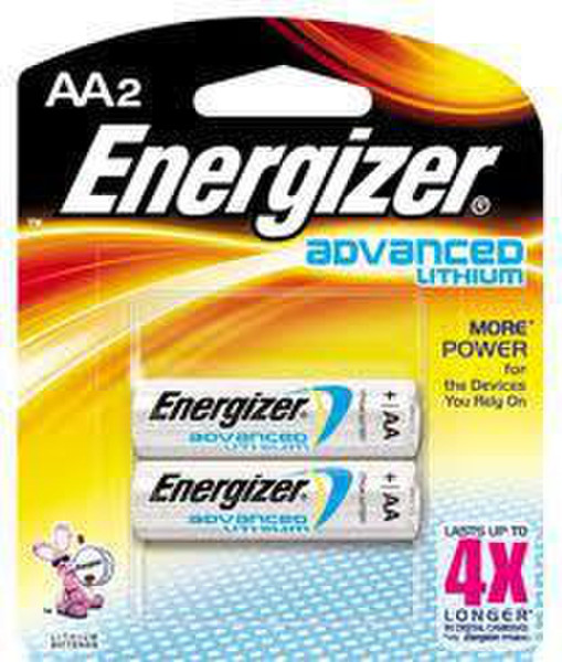 Energizer EA91BP-2 Литиевая 1.5В батарейки