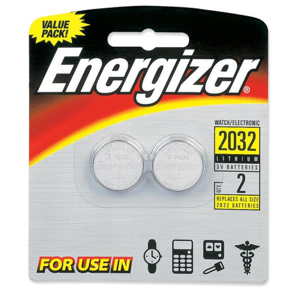 Energizer 2032BP Литиевая 3В батарейки