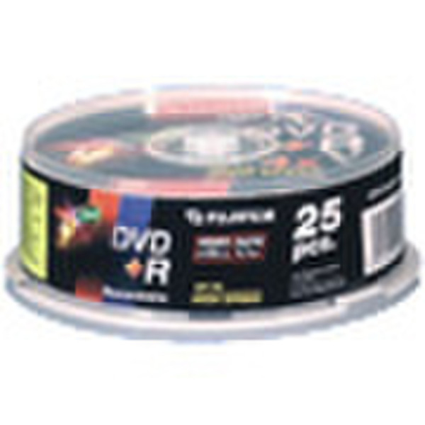 Fujifilm DVD+R 4.7GB 8x, 25-pk Spindle 4.7GB 25pc(s)