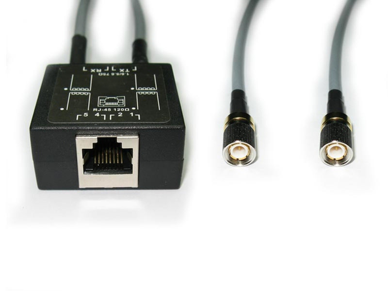 Cisco CAB-G703-10M 2 x BNC RJ45 Black cable interface/gender adapter