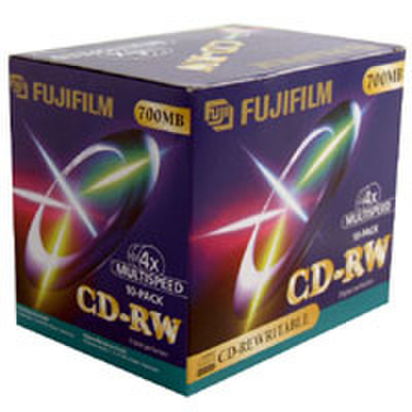 Fujifilm CD-RW 700MB 1x-4x, 10-Pk 700MB 10Stück(e)