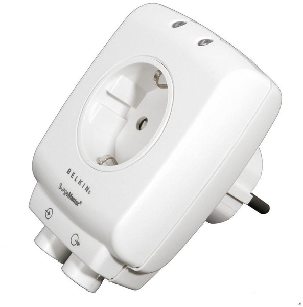 Belkin SurgeCube 1AC outlet(s) White surge protector