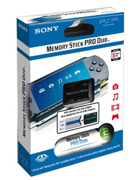 Sony Memory Stick Pro Duo 2GB 2GB MS Speicherkarte