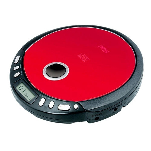 jWIN JX-CD335 Personal CD player Black,Red