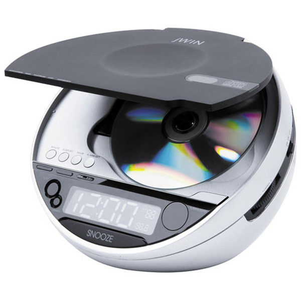 jWIN JLCD815 Portable CD player Черный, Белый CD-плеер
