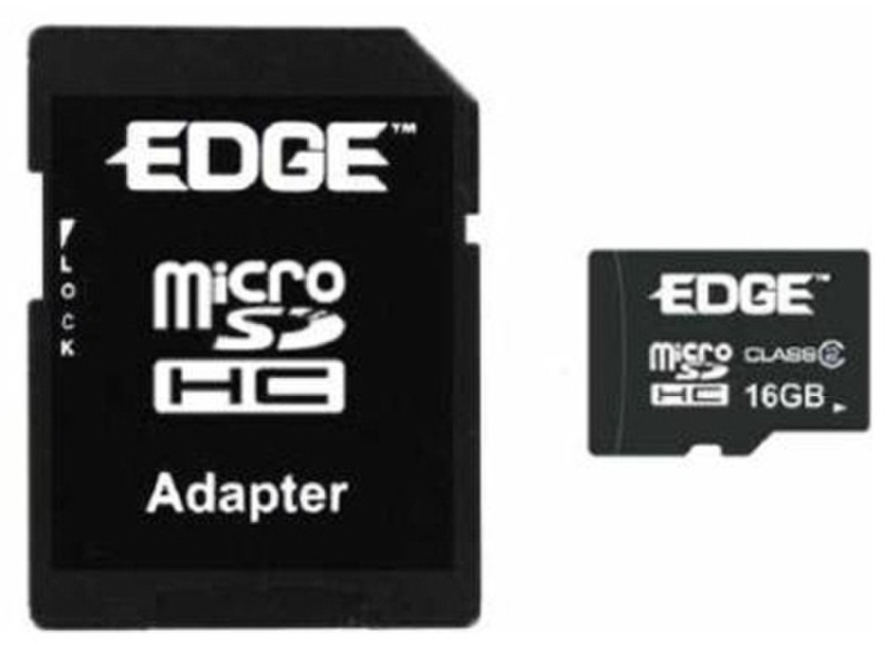 Edge 16GB MicroSDHC 16ГБ MicroSDHC Class 2 карта памяти
