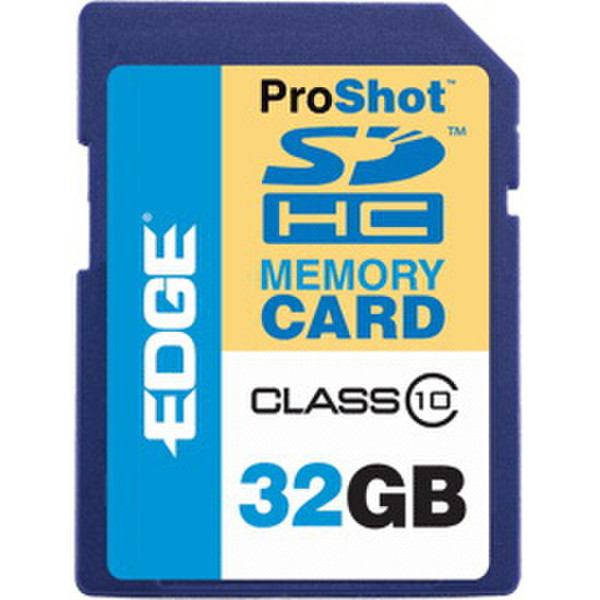 Edge 32GB ProShot Class 10 SDHC Memory Card 32ГБ SDHC карта памяти