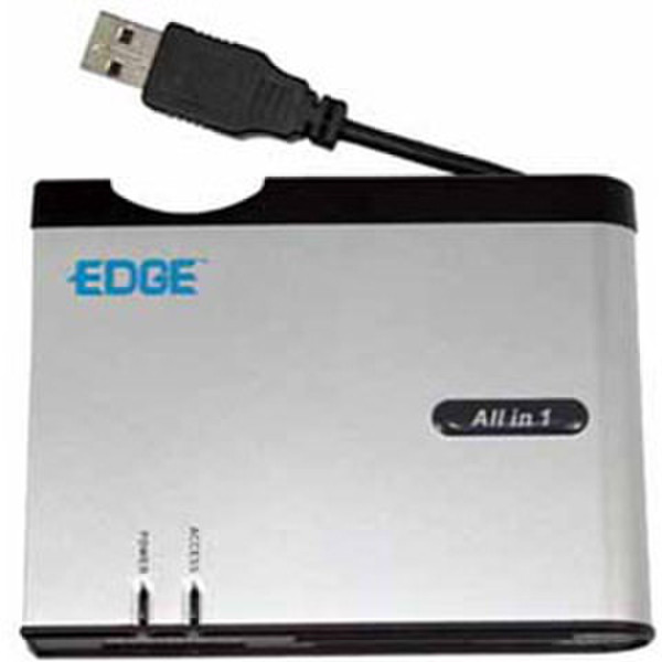 Edge EDGDM-211622-PE USB 2.0 Silber Kartenleser
