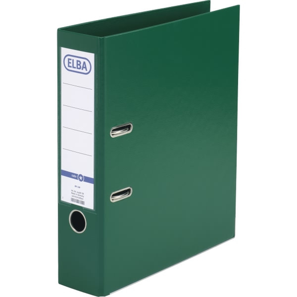 Elba Smart PP/PP, 80 mm Polypropylene (PP) Green folder