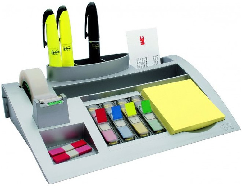 3M C50 Silver desk drawer organizer