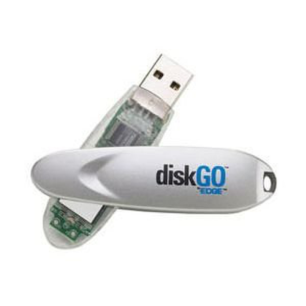 Edge 4GB DiskGO CustoMark 4ГБ USB 2.0 Тип -A Cеребряный USB флеш накопитель