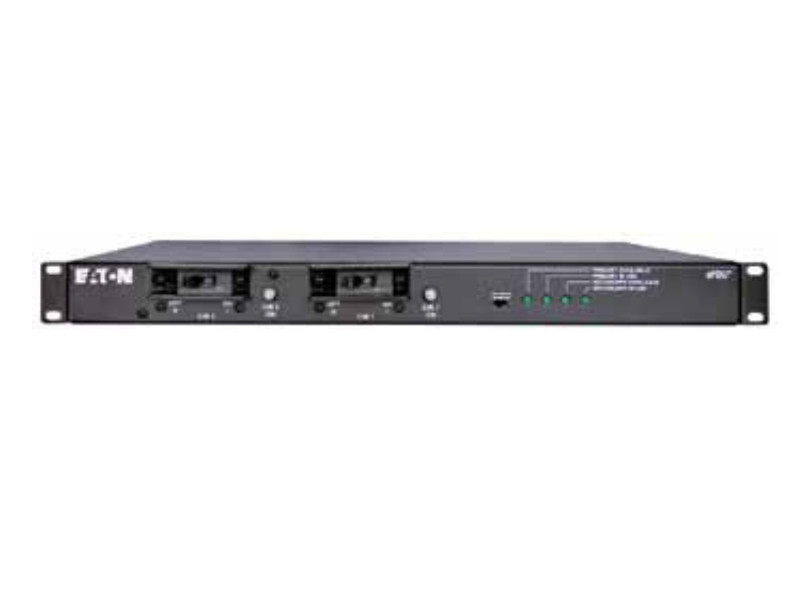 Eaton PWATSL630006 12AC outlet(s) 1U Black power distribution unit (PDU)