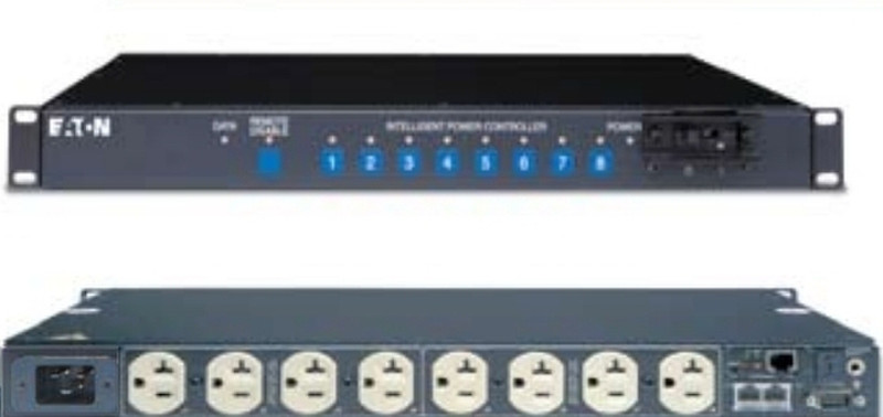 Eaton IPC3402-A2-NET 8AC outlet(s) 1U Black power distribution unit (PDU)