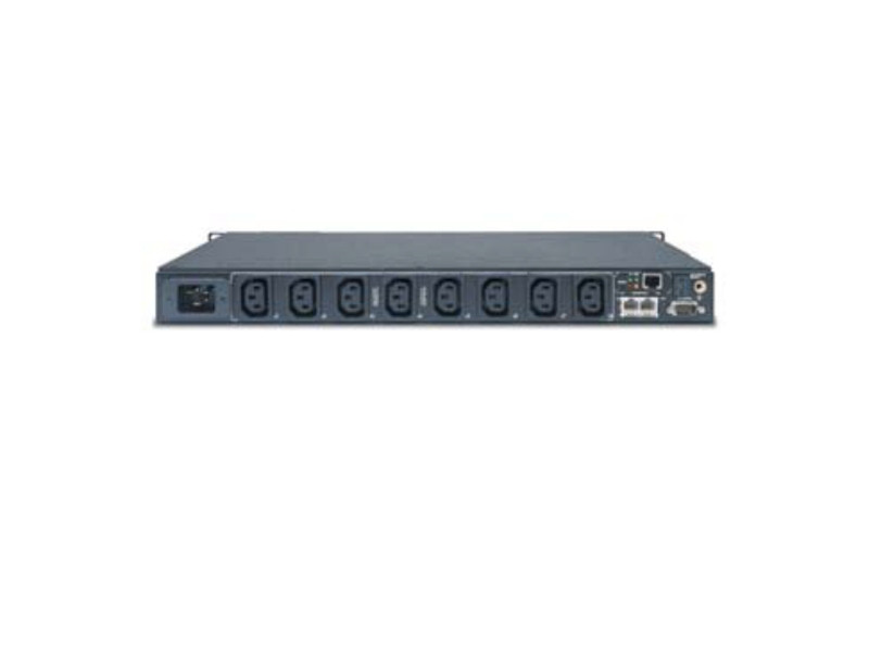 Eaton IPC3401 8AC outlet(s) 1U Black power distribution unit (PDU)