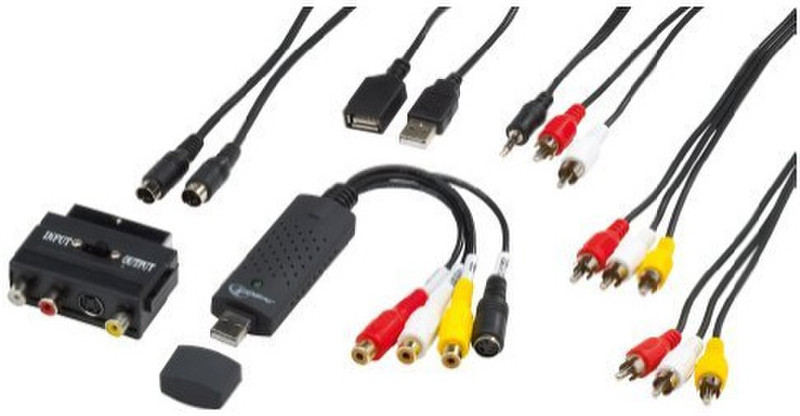 Gembird UVG01 Multicolour video cable adapter