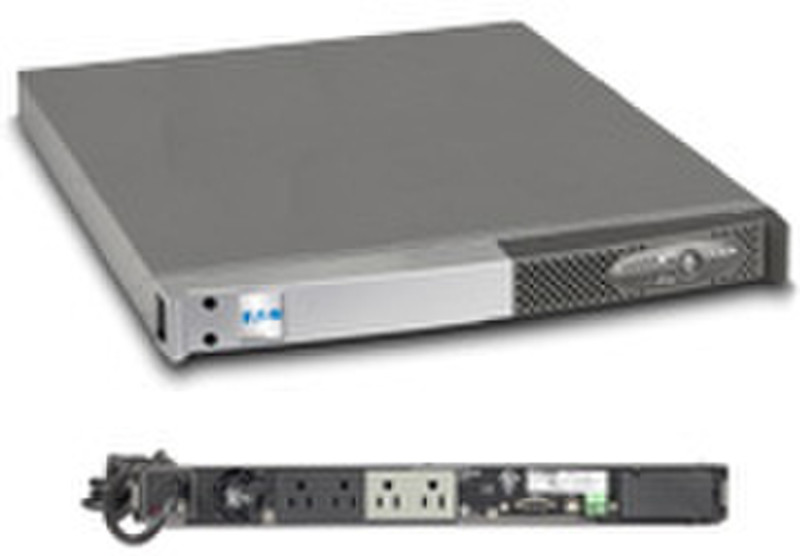 Eaton 650 650VA 4AC outlet(s) Rackmount Grau Unterbrechungsfreie Stromversorgung (UPS)