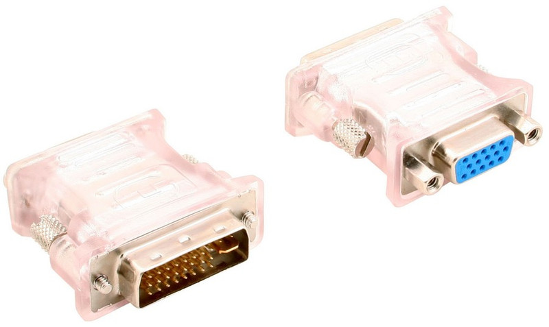 Sapphire AD00012-R2 DVI-I VGA Transparent cable interface/gender adapter