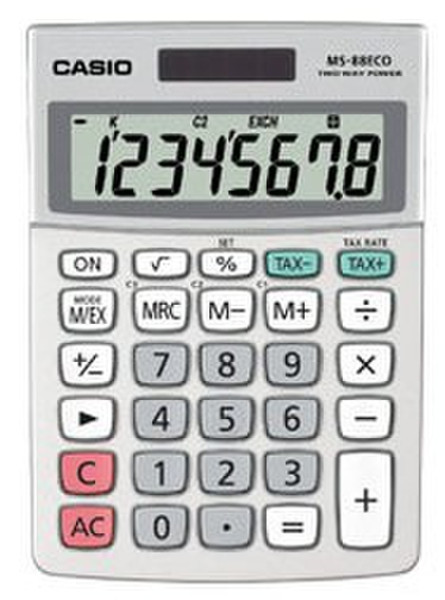 Casio MS-88ECO Настольный Калькулятор с дисплеем калькулятор