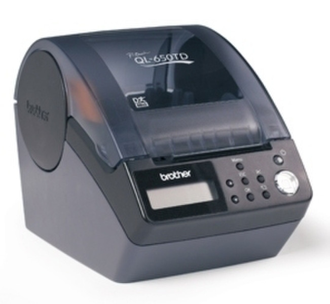 Brother P-Touch QL-650TD Direct thermal 300 x 300DPI Black label printer