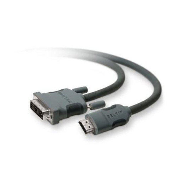 Belkin F2E8242B03 0.9144м HDMI DVI-D Черный адаптер для видео кабеля