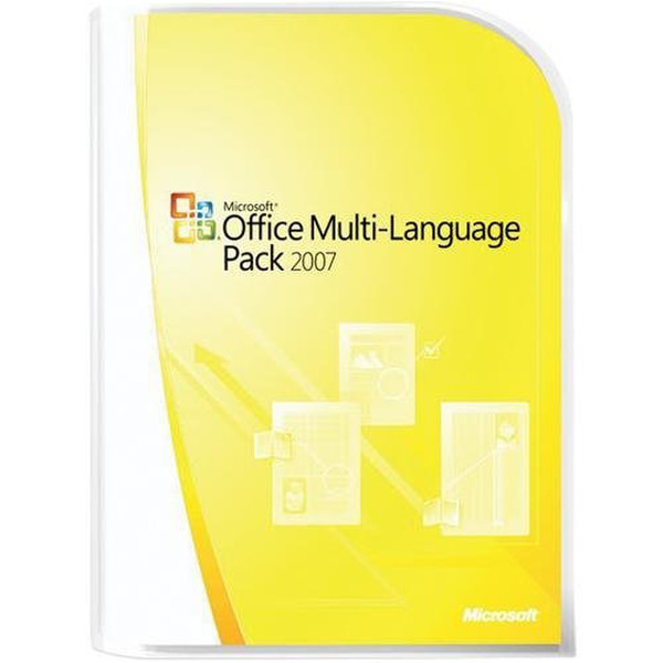 Microsoft MS Office Language Pack 2007, EN, DE, 32bit, CD